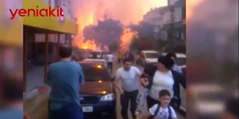Yangındaki baba dehşet anlarını anlattı!