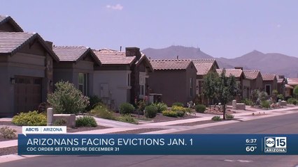 Arizonans facing evictions on January 1st