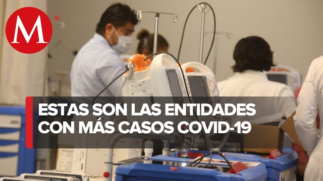 CdMx, con la mayor ocupación hospitalaria de camas generales y con ventilador por covid-19