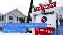 US long-term mortgage rates fall; 30-year at 2.67%, and other top stories in business from December 18, 2020.