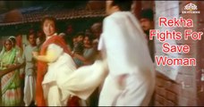 Rekha Fights For Save Woman | Bhrashtachar (1989) | Rekha | Sudhir Pandey | Shilpa Shirodkar | Bollywood Hindi Movie Scene
