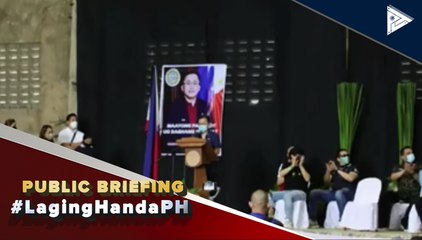 Mga pamilyang nasunugan sa Mandaue City, Cebu, pinaabutan ng tulong at personal na binisita ni Sen. Bong Go