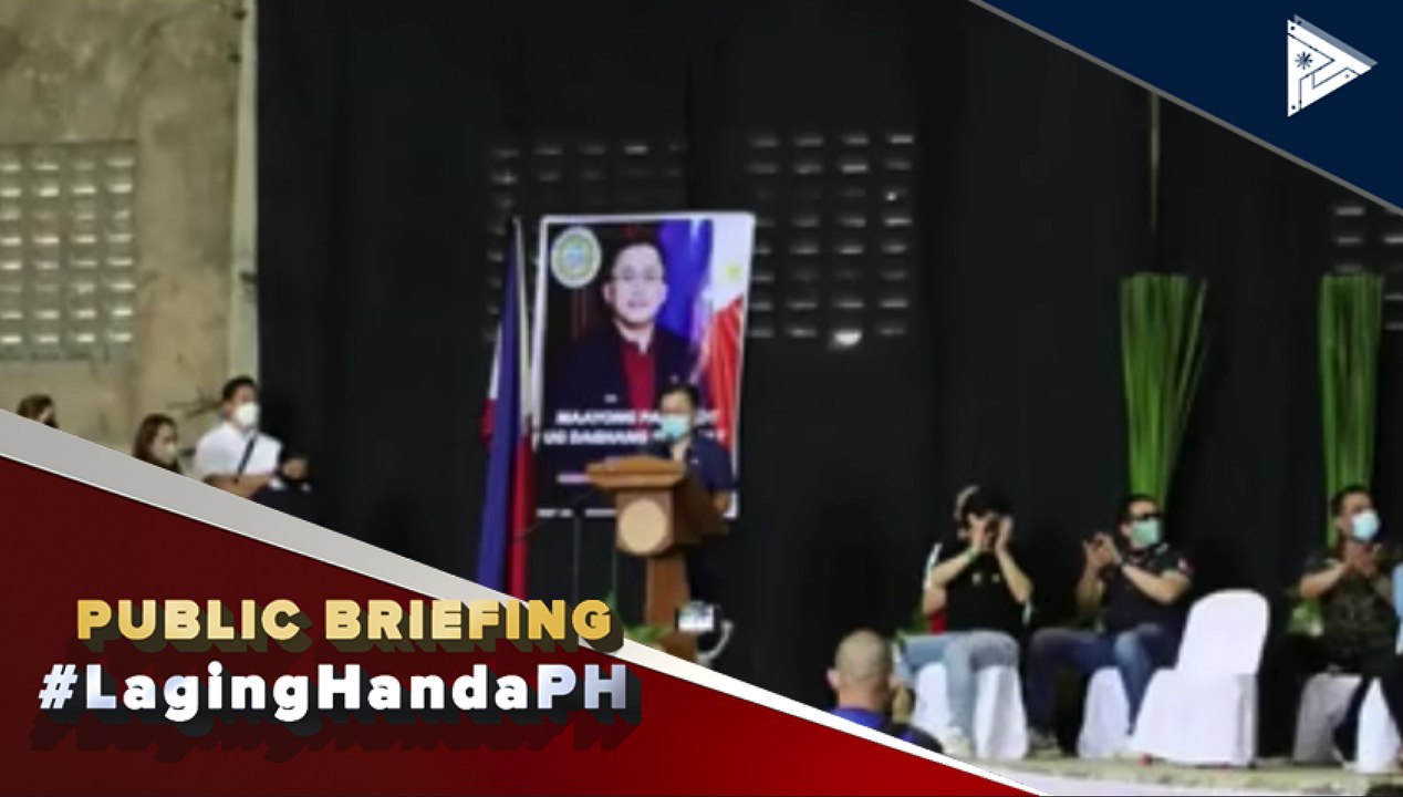 Mga pamilyang nasunugan sa Mandaue City, Cebu, pinaabutan ng tulong at personal na binisita ni Sen. Bong Go