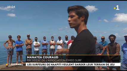 les surfeurs de Moorea ne veulent pas de compétition à Moorea