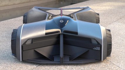 Nissan GT-R (X) 2050 student thesis project