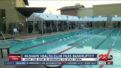 In-Shape Health Club Files Bankruptcy
