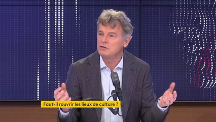 Faut-il rouvrir les lieux de culture ? "Oui, oui et oui", tranche Fabien Roussel, secrétaire national du PC
