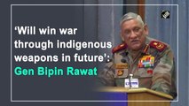 ‘Will win war through indigenous weapons in future’: Gen Bipin Rawat