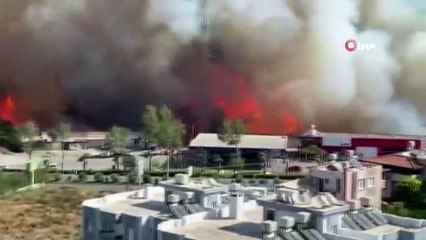 Hatay'daki yangın kontrol altına alınamıyor