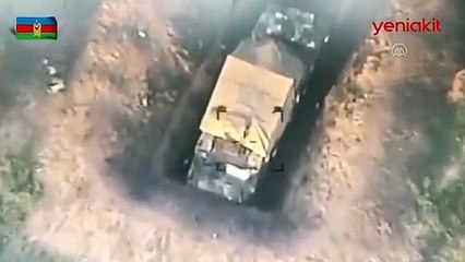 Ateşkesi ihlal eden Ermeni zırhlıları imha edildi