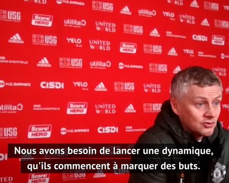13e j. - Solskjaer espère plus de constance du trio Rashford-Greenwood-Martial