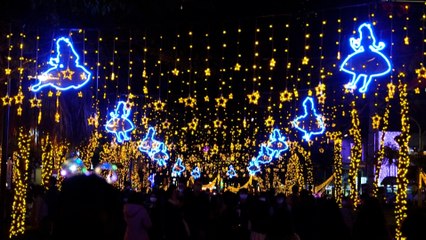 Taiwan celebrates Christmas with Disney-themed festival to brighten shadows of Covid-19 pandemic