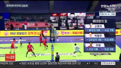 [프로배구] 한국전력·우리카드의 상승세…순위권 판도 바뀔까