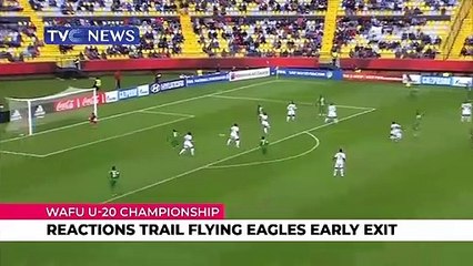 Reactions trail Flying Eagles early exit from WAFU U-20 Championship