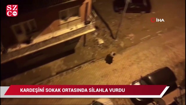 Elazığ'da ağabey kardeşini sokak ortasında silahla vurdu