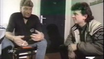 Johnny Hallyday et Philippe Manoeuvre - 1987