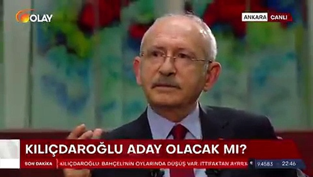 Kılıçdaroğlu canlı yayında "Cumhurbaşkanı adayı olacak mısınız?" sorusunu yanıtladı