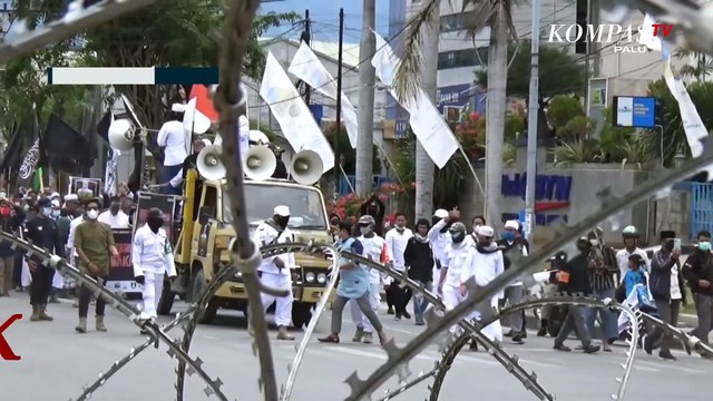 Solidaritas Umat Islam Demo Tuntut Kebebasan Habib Rizieq