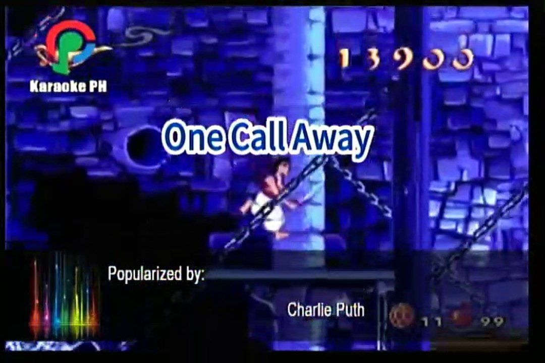 Charlie Puth One Call Away Karaoke