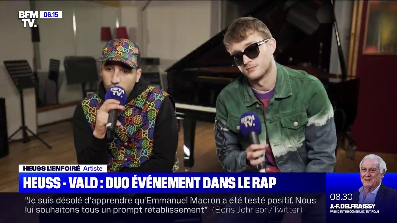 Vald et Heuss l'Enfoiré, duo événement dans le rap