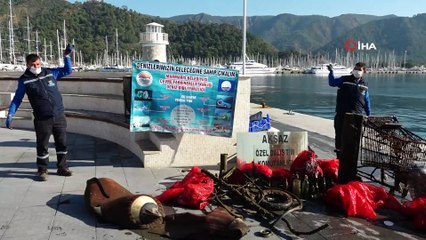 Sandalye, bisiklet, alışveriş arabası, otomobil lastiği...Denizden çıkanlar dalgıçları şoke etti