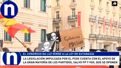 El Congreso aprueba la ley de la eutanasia