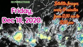 Dec 18, Fri, 2020 | Satellite Images | 12 am to 12 pm.
