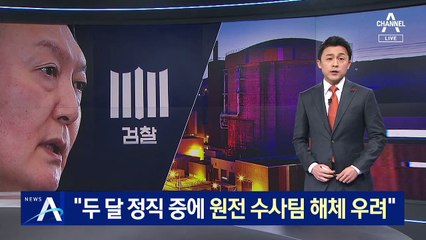 “두 달 정직 중에 원전 수사팀 해체 우려…회복 불가 피해”