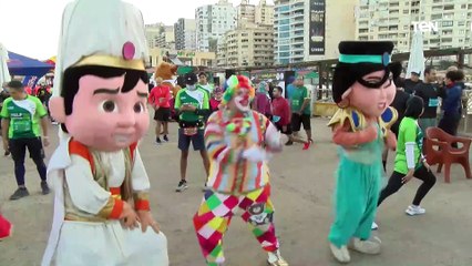 فعاليات "هاف ماراثون الإسكندرية".. وشوفوا نقيب المهندسين بالإسكندرية قالنا إيه عنه