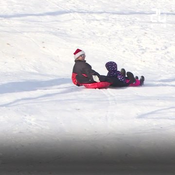 Neige à New York: Une bouffée d'oxygène pour les habitants
