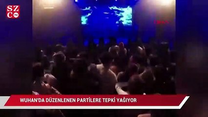 Salgının ortaya çıktığı Vuhan'da düzenlenen partilere tepki yağıyor