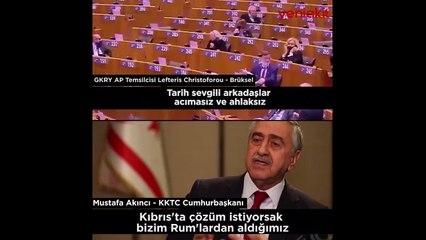 Mahir Ünal'dan, Mustafa Akıncı paylaşımı