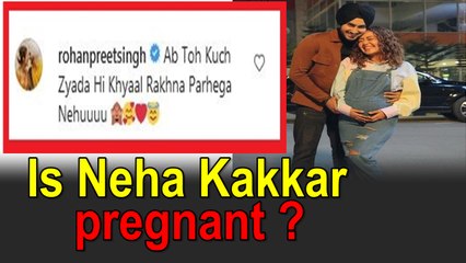 Did Neha Kakkar just announce she is pregnant?