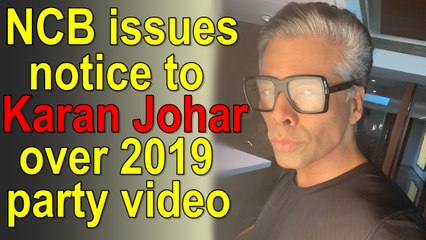 NCB issues notice to Karan Johar over 2019 party video