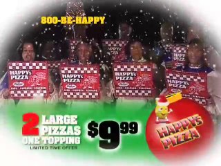 Happy's Pizza Christmas Commercial 2009 (usa)