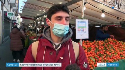Covid-19 : rebond de l'épidémie avant les fêtes