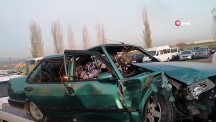 Otomobilde sıkıştı, ' Lütfen kesmeyin bacağımı 'diye ağladı