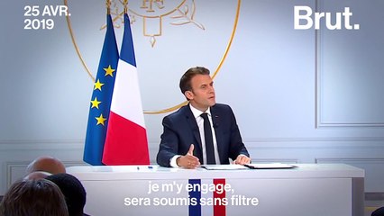 Convention pour le climat : comment a évolué le "sans filtre" d'Emmanuel Macron