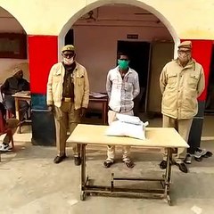 3 किलो 800 ग्राम अवैध गांजा सहित एक गिरफ्तार
