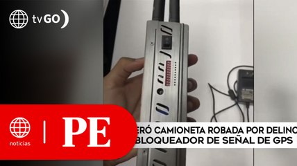 Policía capturó a delincuentes que robaron camioneta con bloqueador de señal GPS | Primera Edición