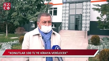 Mansur Yavaş sözünü tuttu: Konutlar 100 TL'ye kiraya verilecek