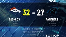 Broncos @ Panthers Game Recap for SUN, DEC 13 - 02:00 PM ET EST