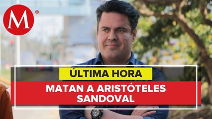 Momento del ataque a Aristóteles Sandoval, ex gobernador de Jalisco