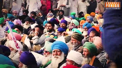 ਕਿਸਾਨੀ ਧਰਨੇ 'ਚ ਭੜ੍ਹਕਿਆ ਕਿਸਾਨ ਆਗੂ ਦਾ ਗੁੱਸਾ, ਮੋਦੀ ਸਰਕਾਰ ਦੀ ਕੀਤੀ ਲਾਅ-ਪਾਅ