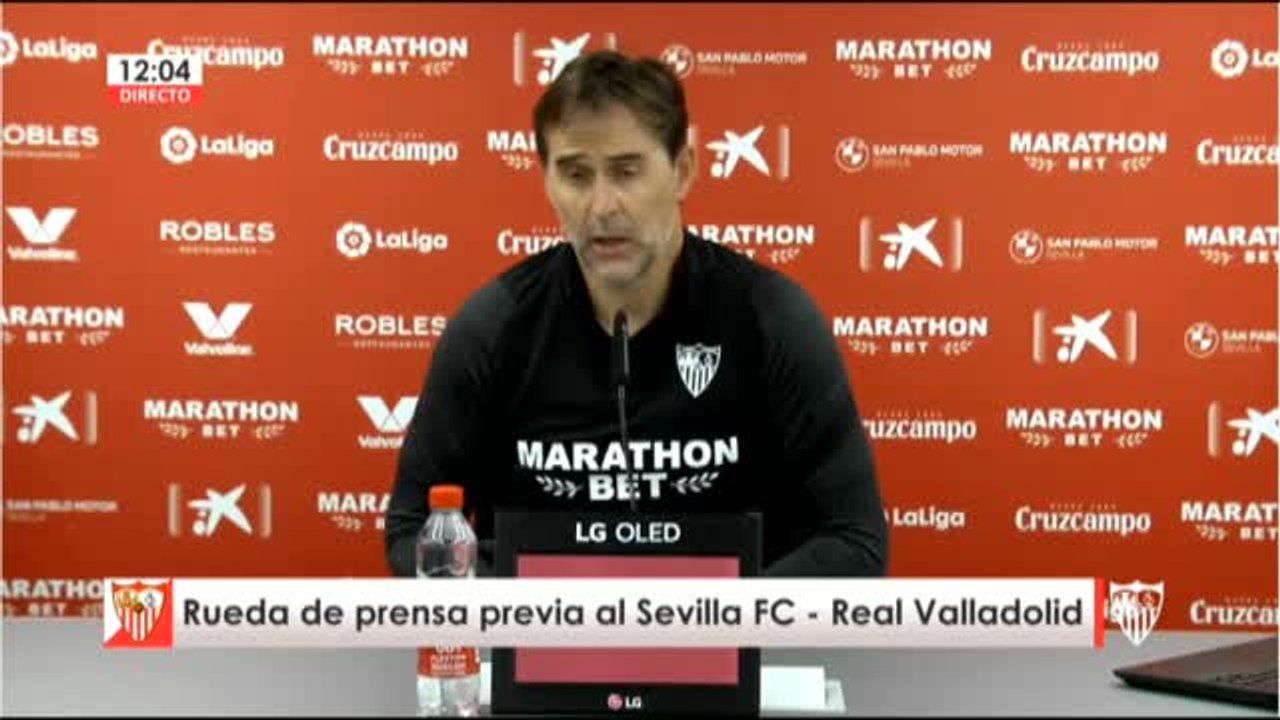 Lopetegui avisa del partido ante el Valladolid: "Es uno de los equipos que más ha mejorado"