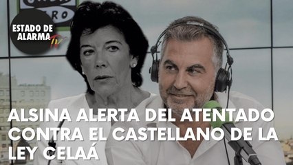 ALSINA EXPLICA por qué la LEY CELAÁ AMENAZA con ELIMINAR el CASTELLANO en CATALUÑA