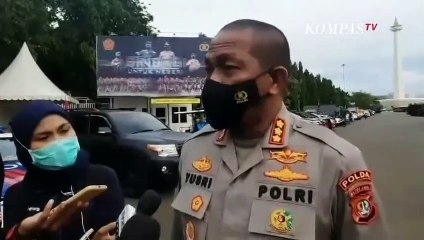 [Full] Dua Polisi Terluka Sabetan Sajam, 155 Orang Ditangkap di Aksi 1812