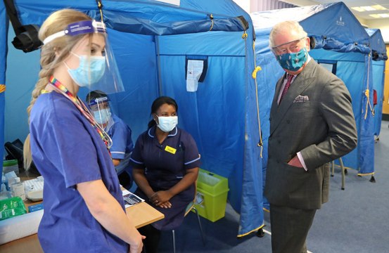 Prince Charles is yet to have a Covid-19 vaccination