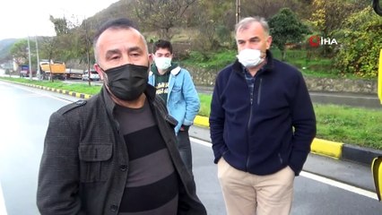 Alaplı’da tırla otomobil çarpıştı: 1 yaralı