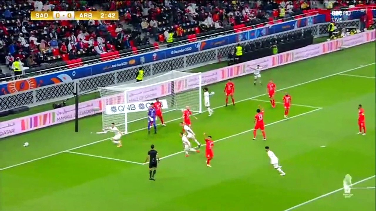 هدف الدولي الجزائري بغداد بونجاح في كأس قطر السد والعربي